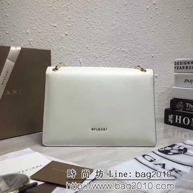 BVLGARI寶格麗 專櫃新品 Serpenti Forever系列 雙層蛇頭包 鏈條單肩斜挎包 B285887 FYD1074